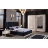 Barnet gold bedroom set gliding
