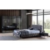 Ensemble de chambre à coucher anthracite de daisi
