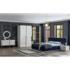 Ensemble de chambres blanches