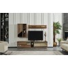 Logo walnut tv unit